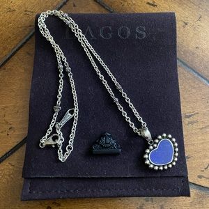 Lagos Maya 15mm Blue Lapis Heart